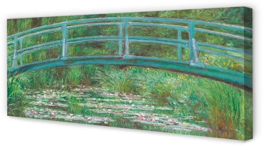 Fotoobraz na płótnie Japońska kładka - Paul Cézanne