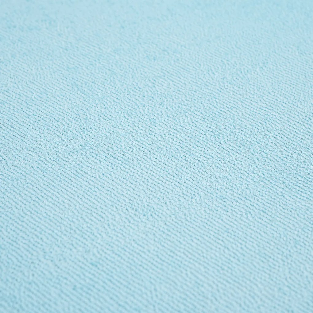 4Home prześcieradło frotte jasnoniebieski, 180 x 200 cm, 180 x 200 cm