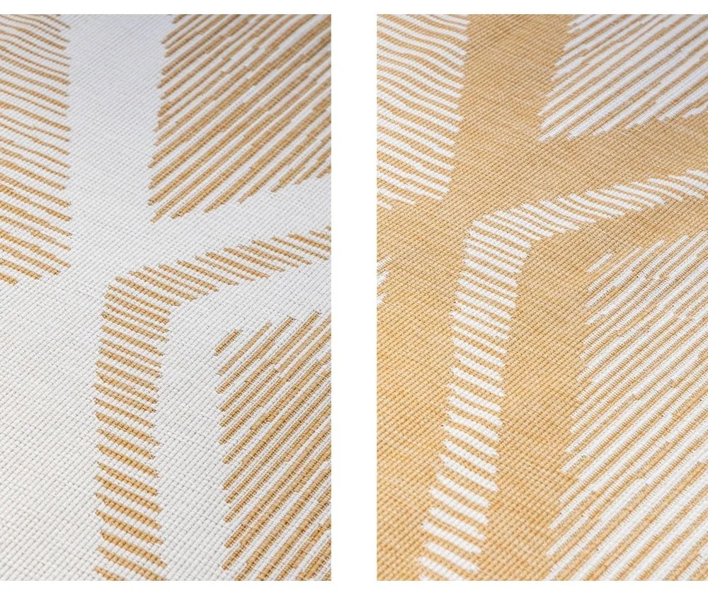 Żółto-kremowy dywan odpowiedni na zewnątrz 160x230 cm Gemini – Elle Decoration