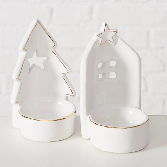 Ceramiczny świecznik na tealight VILLE