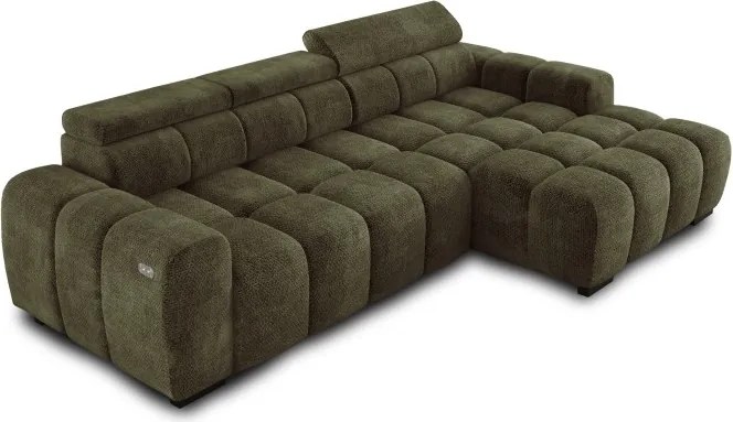 Narożnik BULL S - OMBO MINI Prawostronny z Elektryczną Regulacją EDEN 12