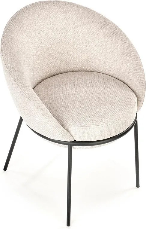 Krzesło tapicerowane K482 beżowe