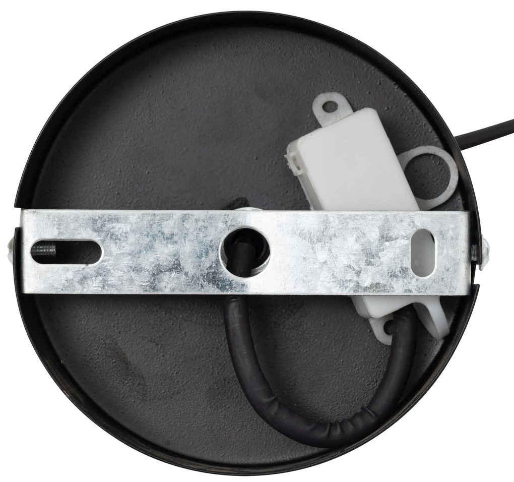 Lampa sufitowa z metalowym kloszem SAVIO, Ø 27 cm