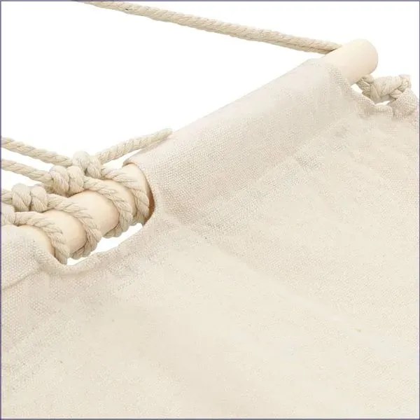 Kremowy hamak z drążkiem D3-K73