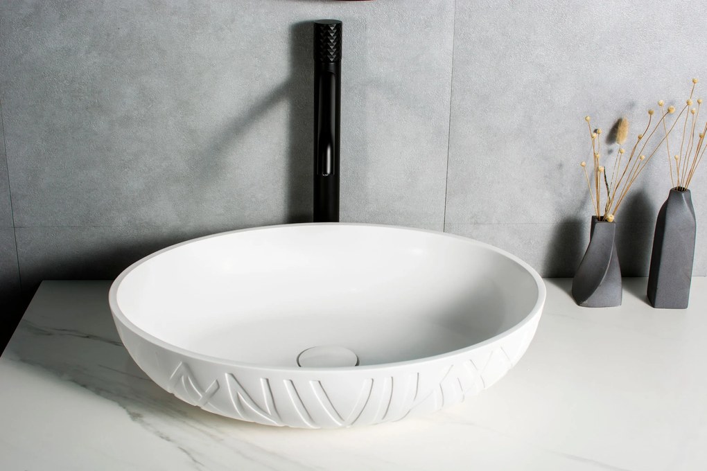 Umywalka nablatowa LEO