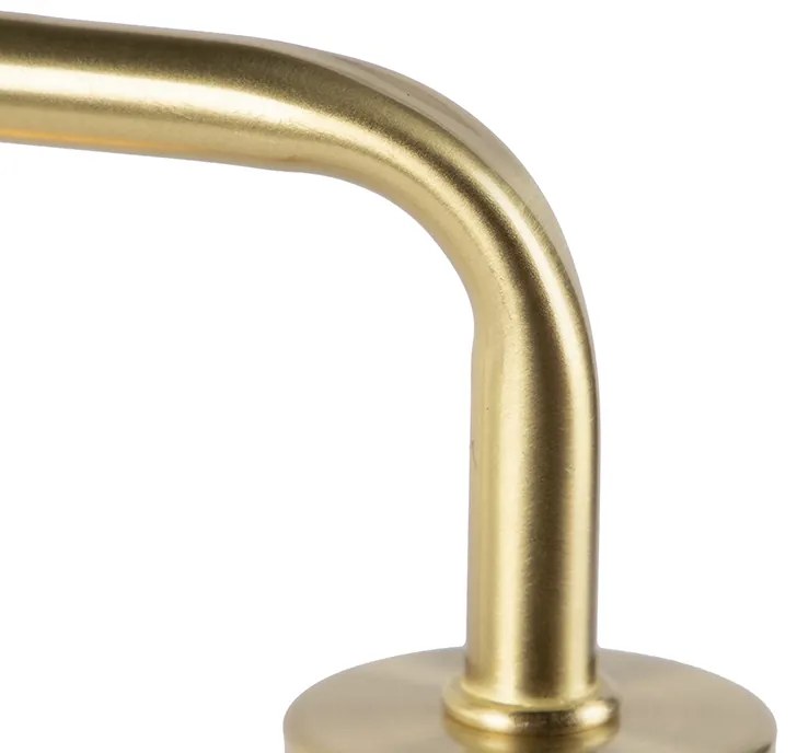 Lampa stołowa w stylu art deco mosiądz - Facil