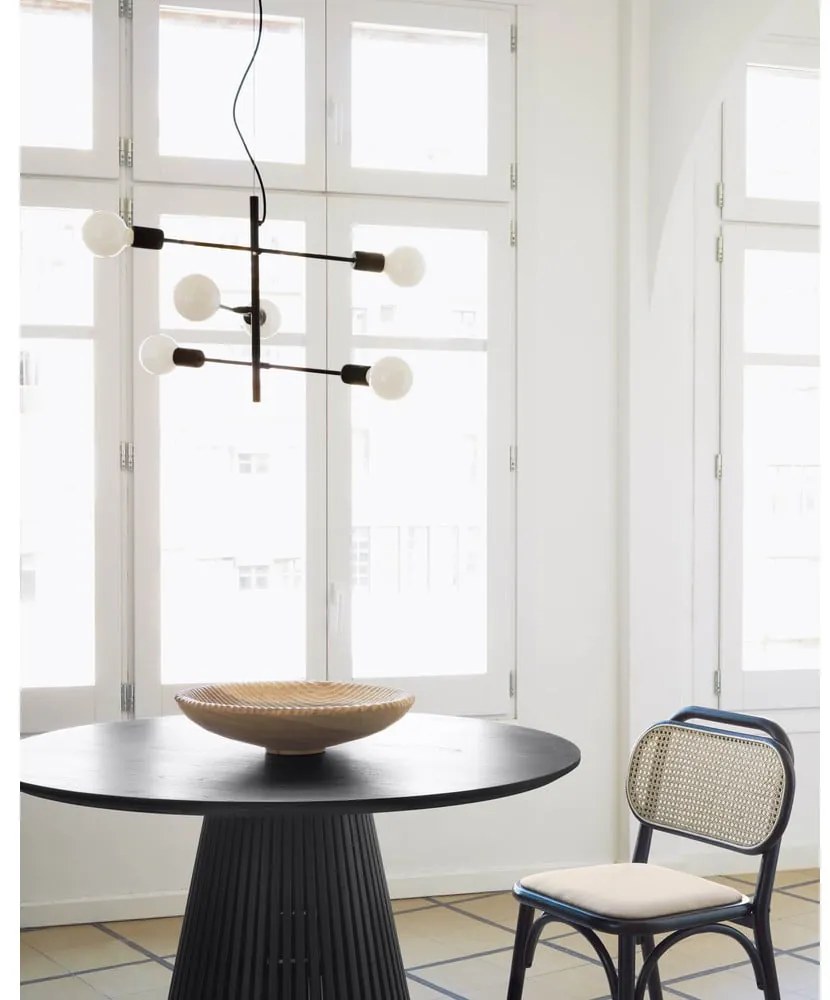 Czarna lampa wisząca ø 55 cm Spica – Kave Home