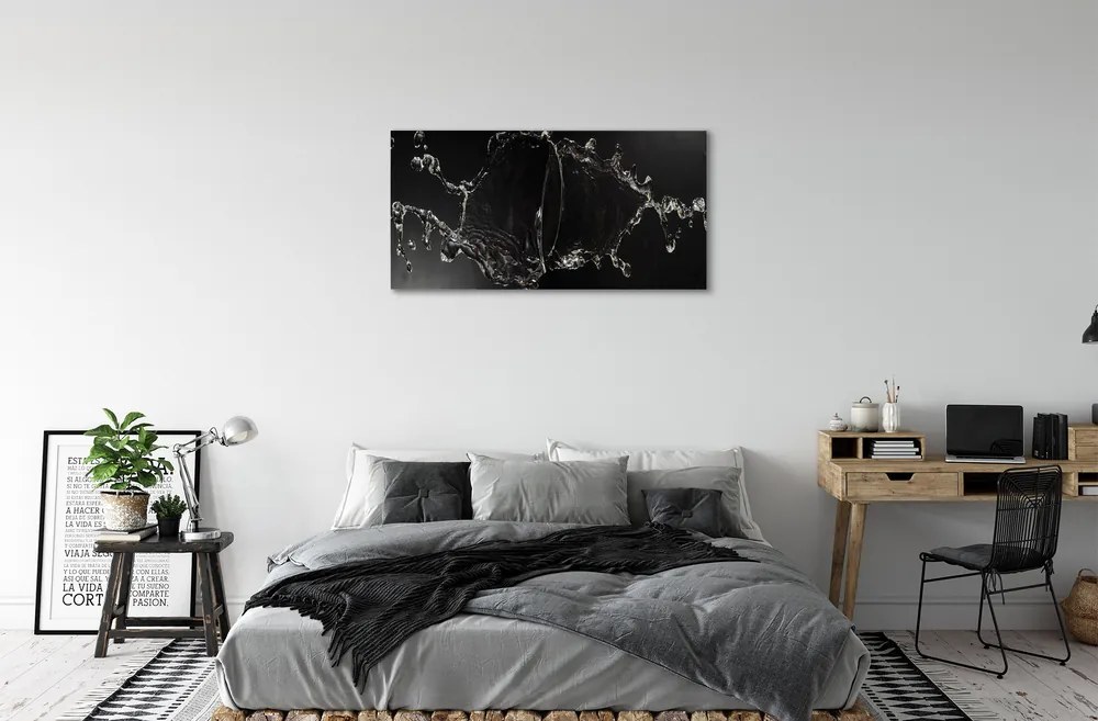 Obraz canvas na ścianę Dynamiczny Chlust Wody