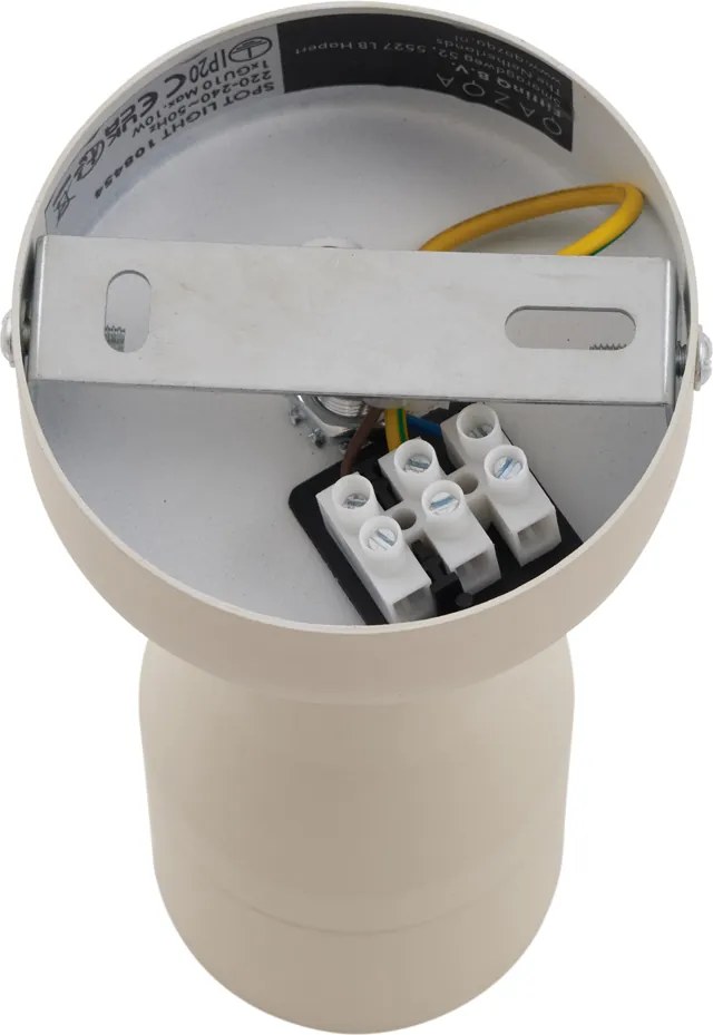 Nowoczesny sufitowy reflektor LED beżowy GU10 50 mm okrągły - Stanley