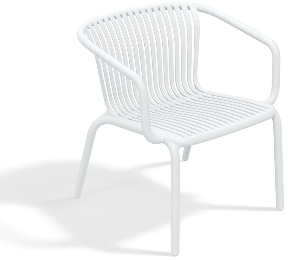 Fotel ogrodowy Brene White FERNE