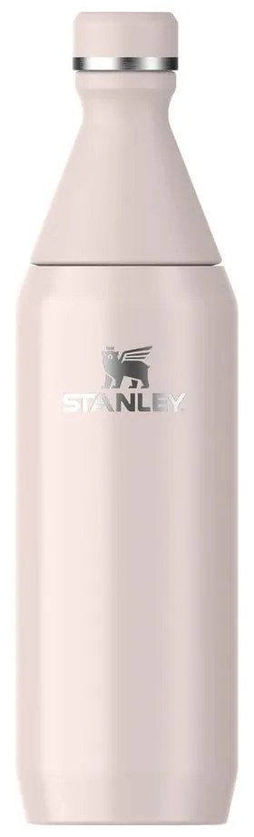 Jasnoróżowa butelka termiczna ze stali nierdzewnej 600 ml All Day Slim Bottle Rose Quartz – Stanley