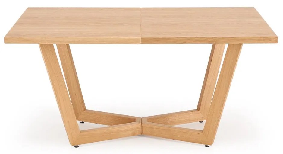MASSIVE 3 stół rozkładany 160-250x90x77 cm dąb naturalny 6-10 osobowy