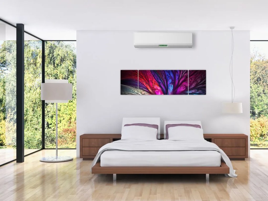 Abstrakcyjny obraz drzewa (170x50 cm)