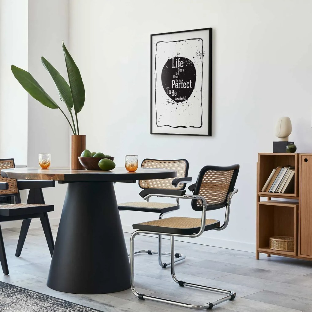 Plakat Life 29,7x42 cm z ramą czarną bez marginesu ARTGEIST B