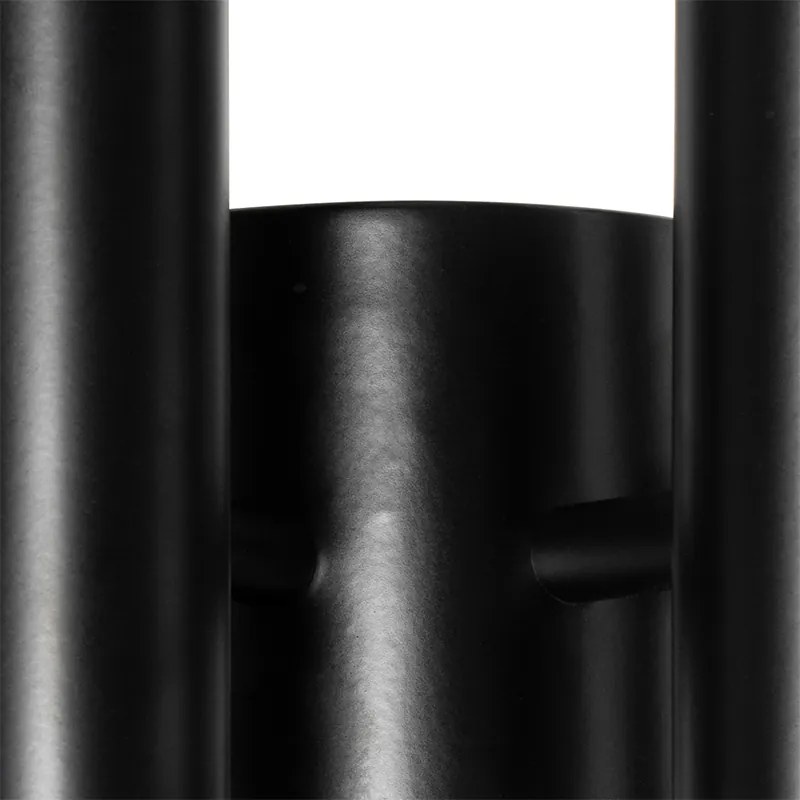 Lampa ścienna art deco czarna 6-świateł - Tubi ArtDeco Oswietlenie wewnetrzne