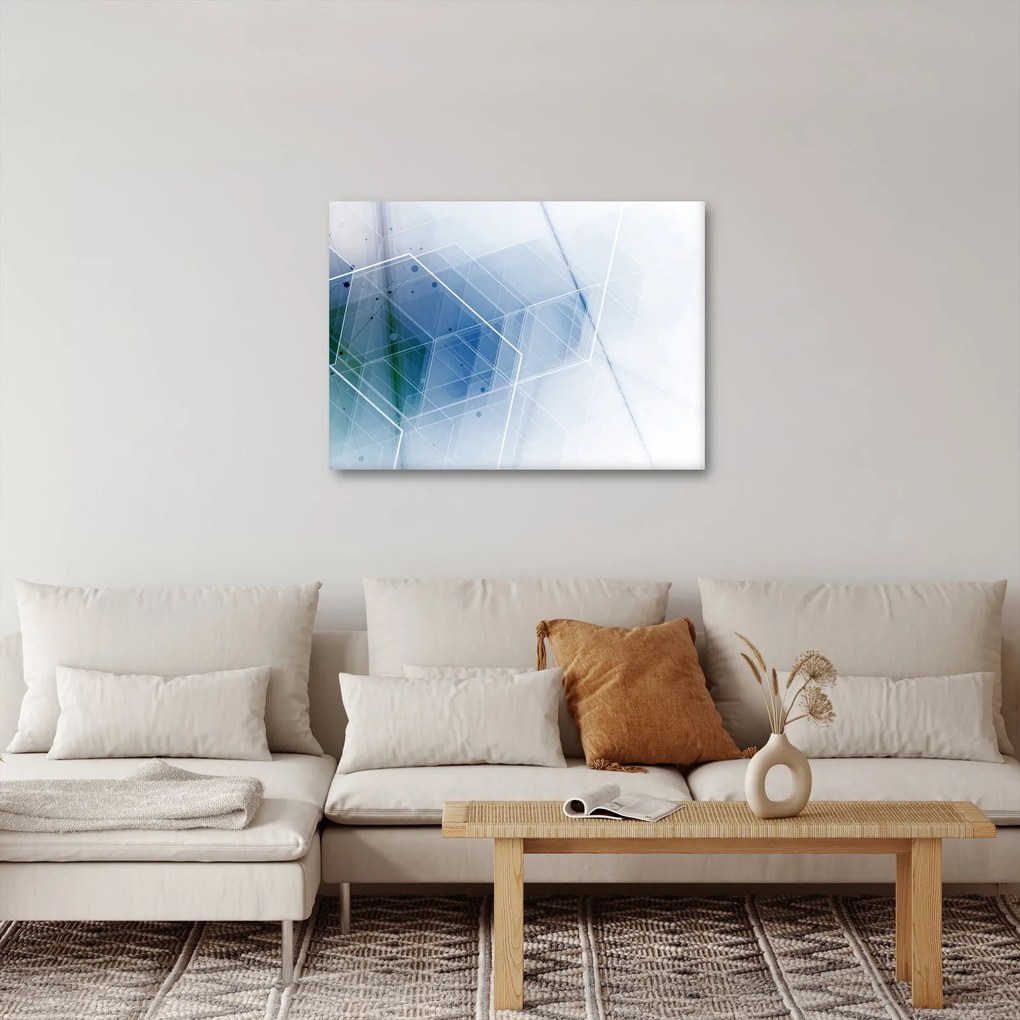 Obraz - Kształty geometryczne (70x50 cm)