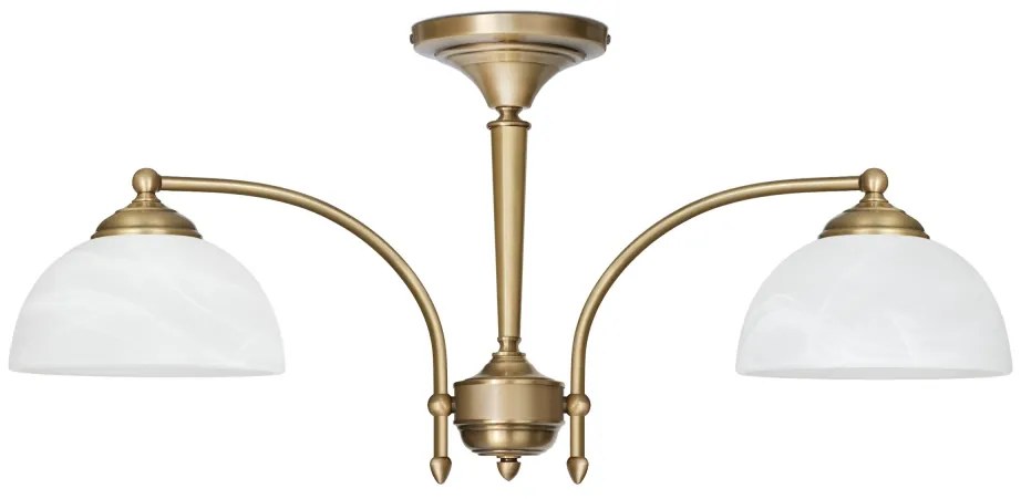 Niski żyrandol mosiężny Y-S2K