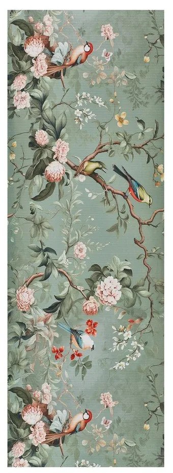 Jasnozielony chodnik odpowiedni do prania 52x100 cm Ricci Monet – Universal