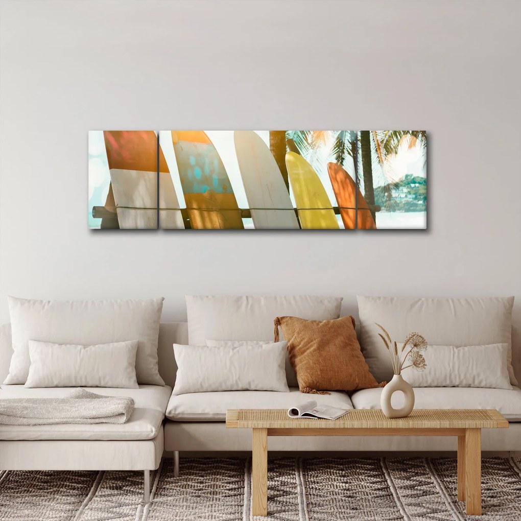 Obraz - Deski surfingowe (170x50 cm)