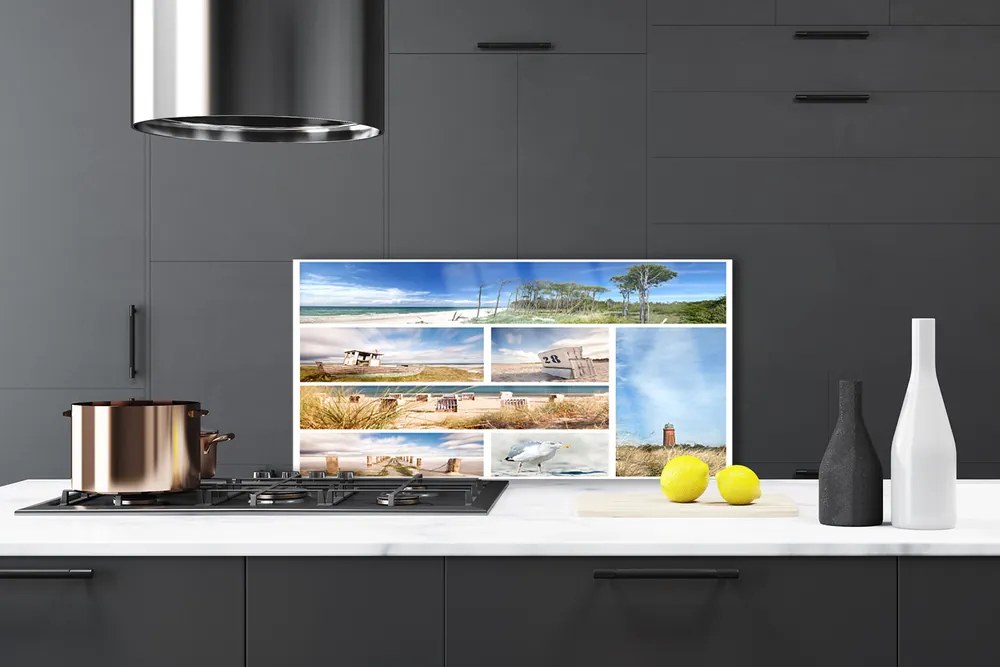 Panel Kuchenny Bezkresny Błękit Morza