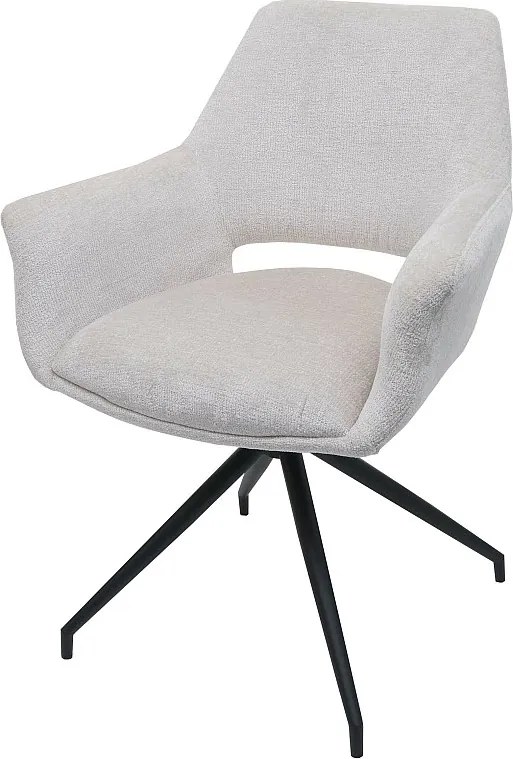 Krzesło do jadalni MCW-M53,  kremowo-biały