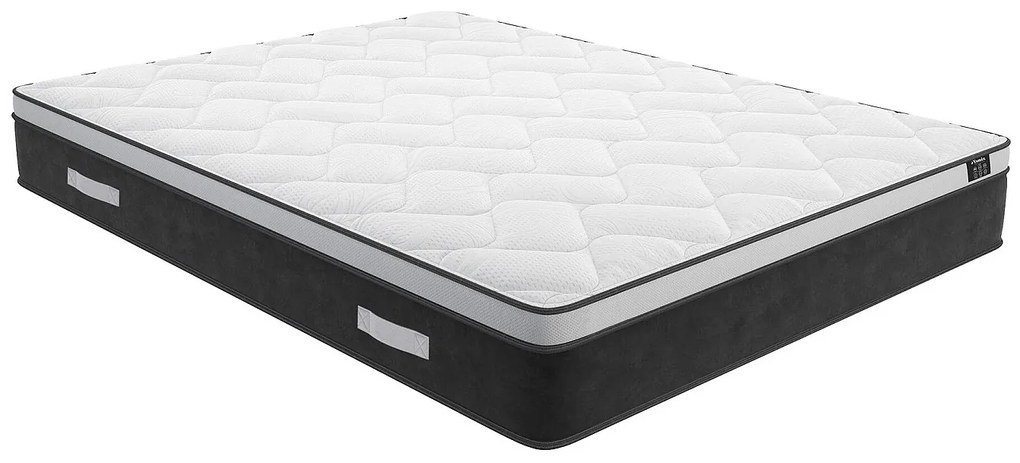 Materac hybrydowy ze sprężynami kieszeniowymi i pamięcią kształtu ASTRIA Art Collection marki YSMÉE — 180 × 200 cm