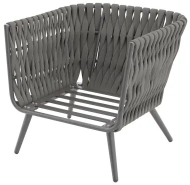 Zestaw RIVA EXPERT - zestaw ogrodowy z szarego aluminium