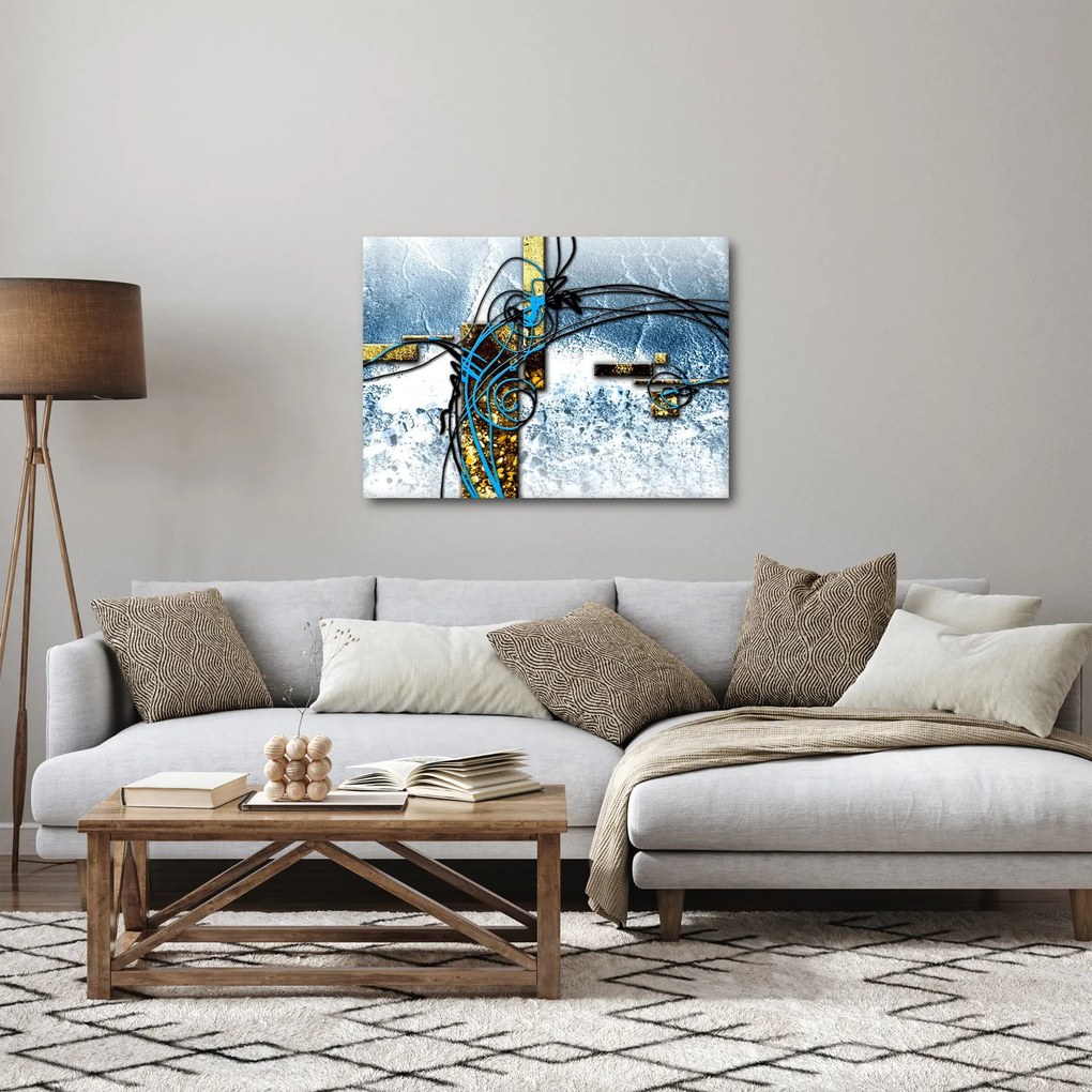 Abstrakcyjny obraz (70x50 cm)