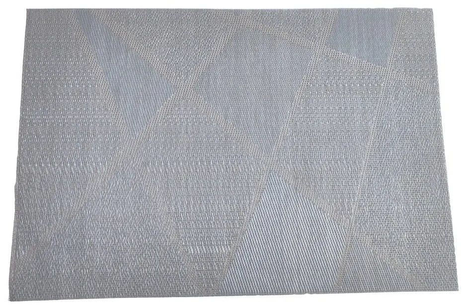 Jasnoszara materiałowa mata stołowa zestaw 2 szt. 30x45 cm Evita – JAHU collections