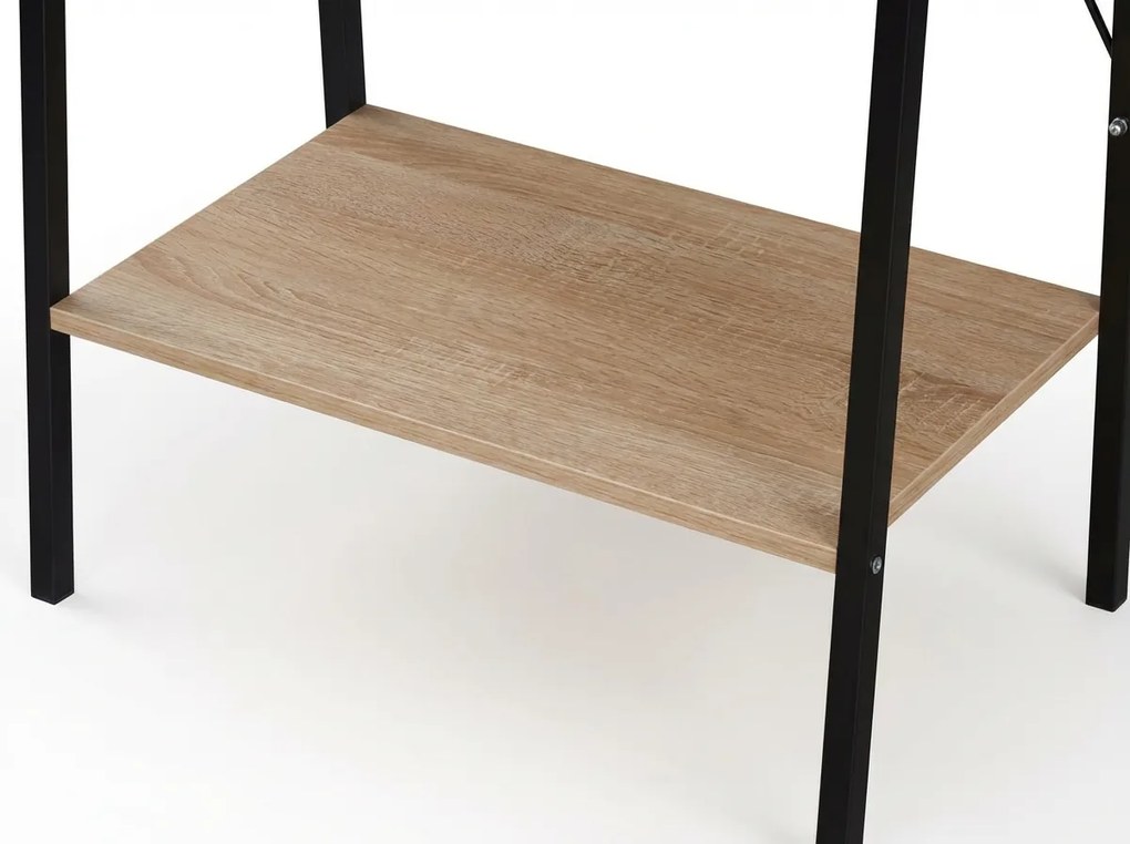 Biblioteka TAYLOR SONOMA 4 półki 147x60 cm, dąb sonoma