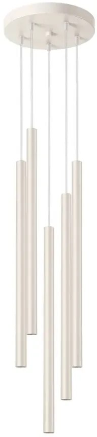 Beżowa elegancka lampa wisząca - 4X M088 S6-P31