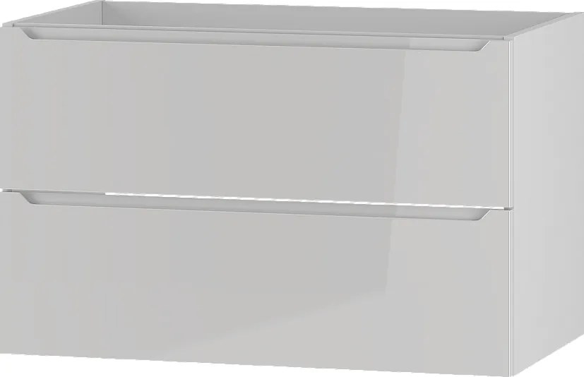 Biała Szafka pod Umywalkę 80cm 2 Szuflady Etna