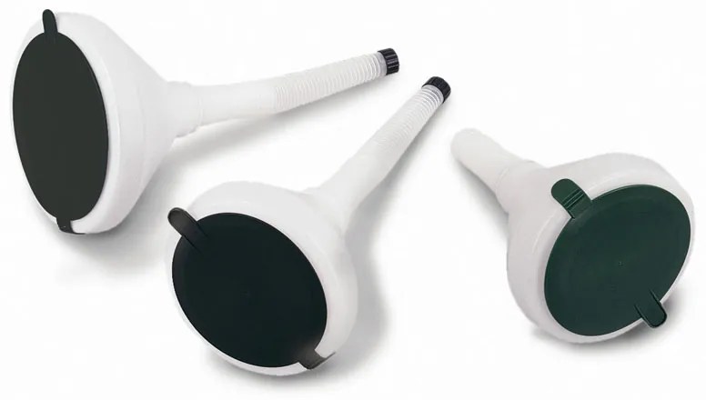 Plastikowy lejek z sitkiem 180 mm
