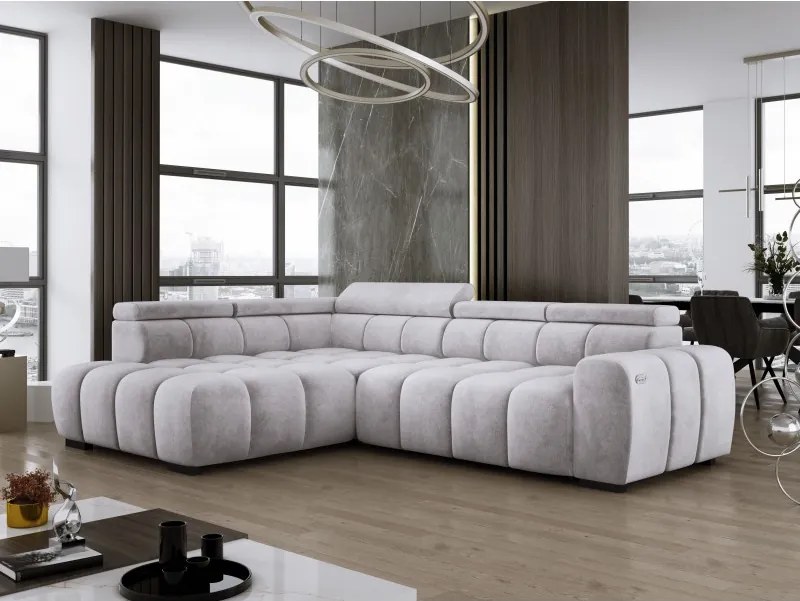 Narożnik BULL L Lewostronny z Elektryczną Regulacją SALVADOR 13 WERSAL