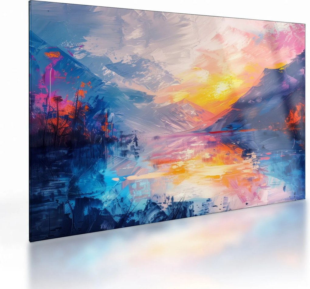 Obraz na szkle - Malarstwo krajobrazowe (70x50 cm)