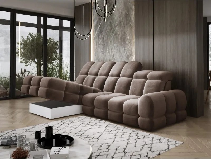 Narożnik TOLLO MINI z elektryczną regulacją siedziska WERSAL