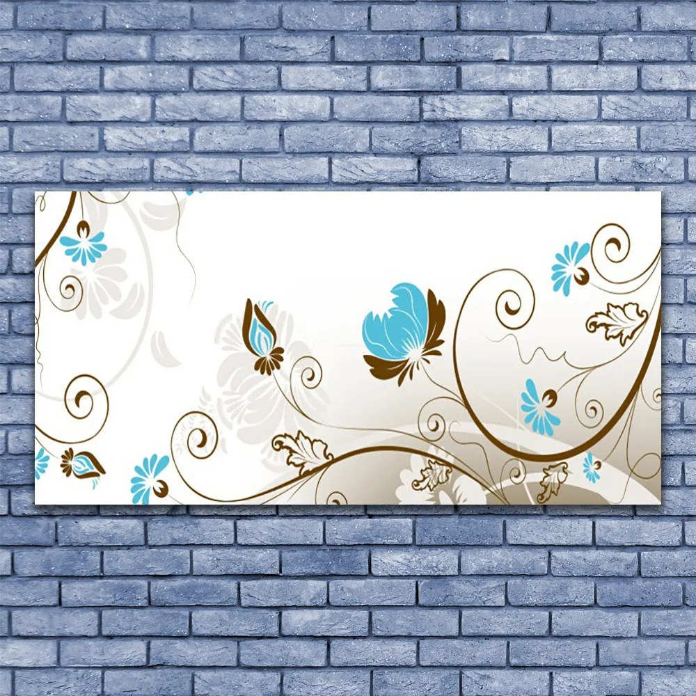 Obraz canvas Dynamiczna Kompozycja Linii