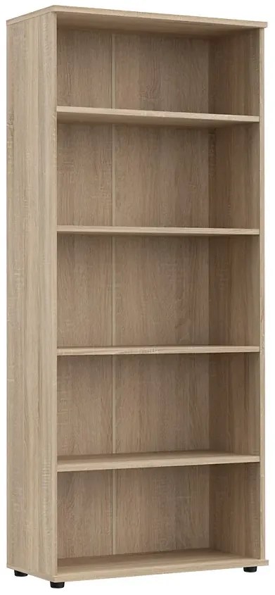 Skandynawski regał na książki dąb sonoma - Hagen