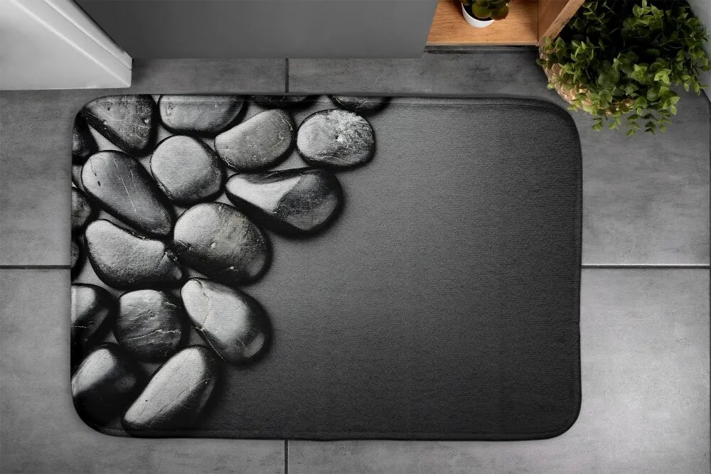 Dywanik łazienkowy Dywanik łazienkowy Czarne Kamienie