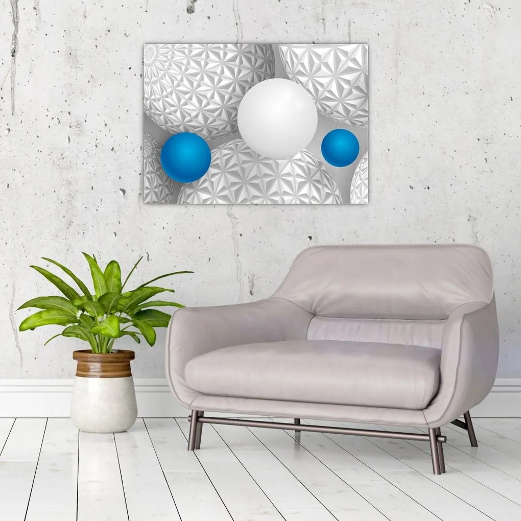 Obraz na szkle z motywem 3D (70x50 cm)