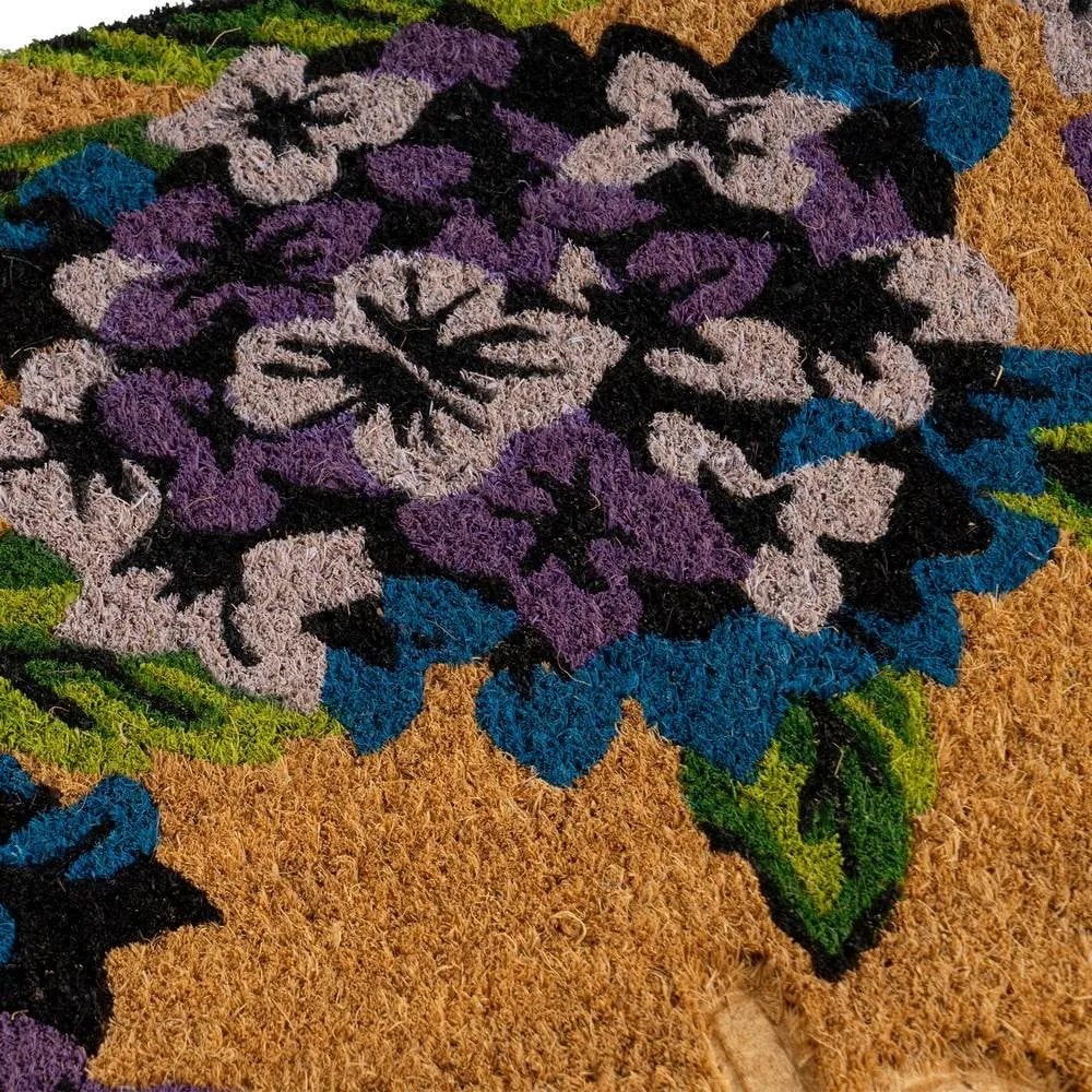 Wycieraczka z włókna kokosowego 40x60 cm Lavanda – Casa Selección