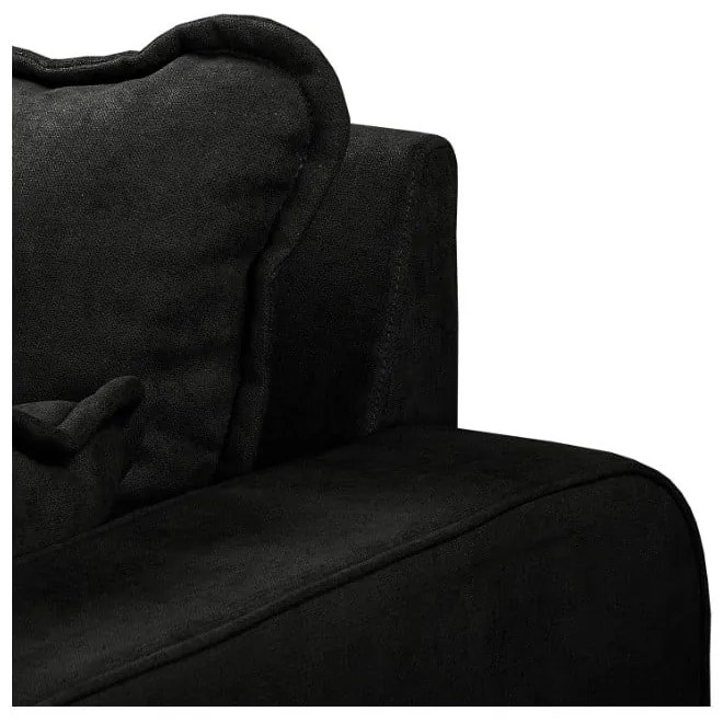 Czarna sofa 193 cm Beata – Ropez