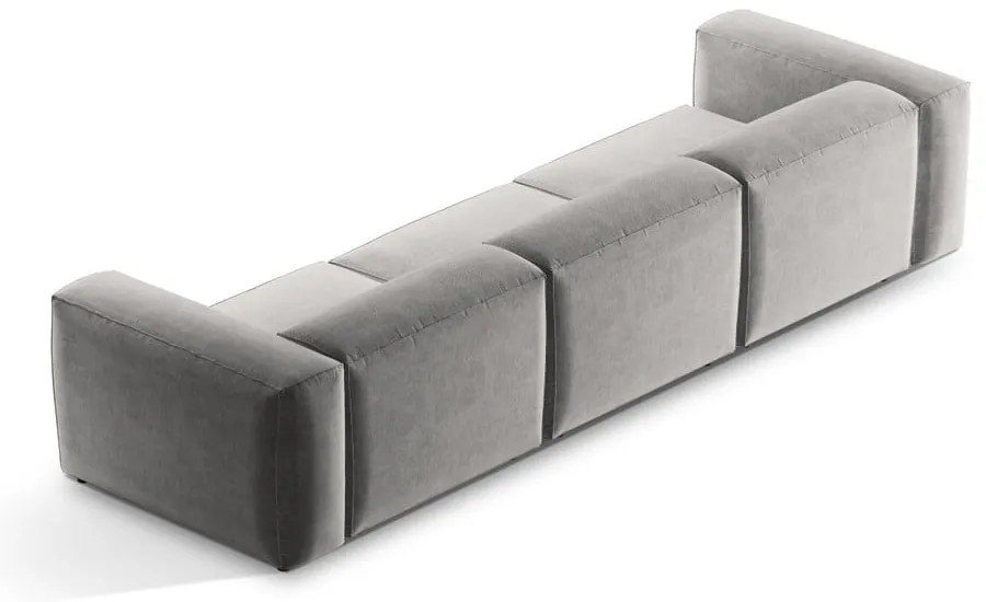 Jasnoszara sofa 364 cm Bergamo – Cosmopolitan Design