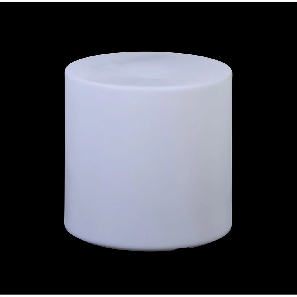 Podświetlany stołek/taboret LED, 40x40x40 cm