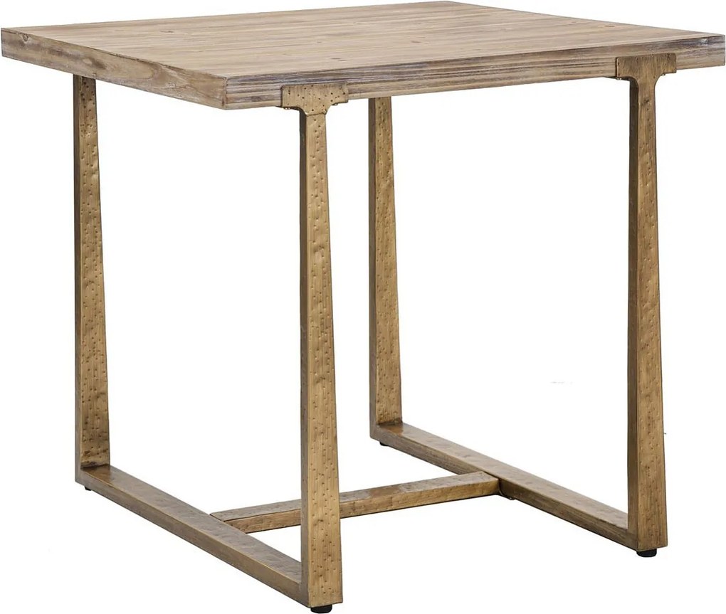 Stolik VKH577, Brązowy, 80x80x76 cm, Kendra Home