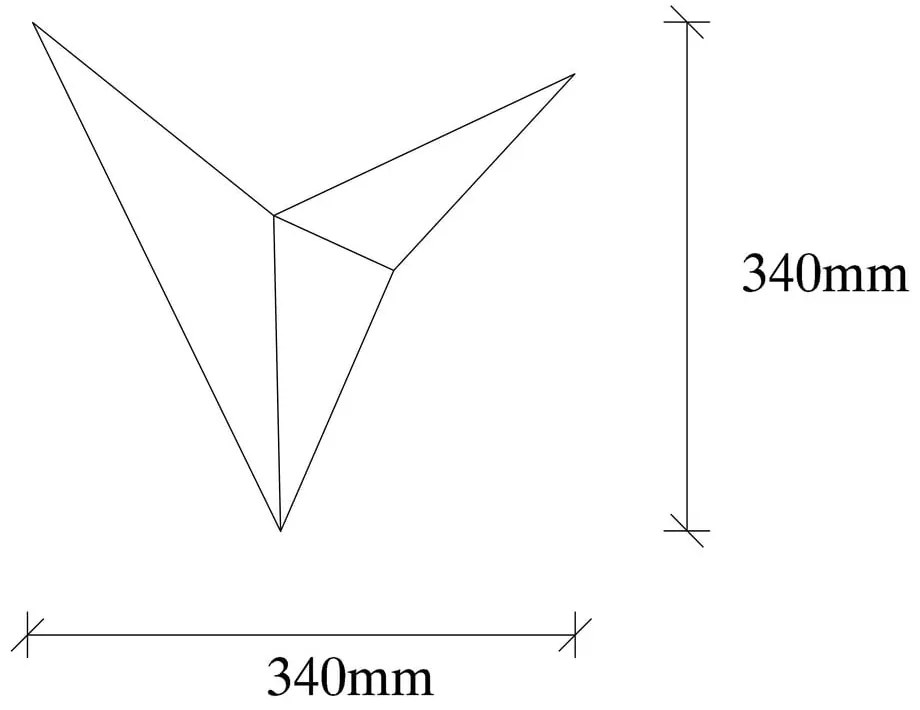 Czarny kinkiet Bird – Opviq lights