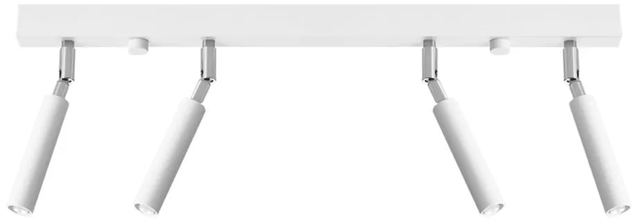 Biała lampa sufitowa Nice Lamps Tiden Quatro