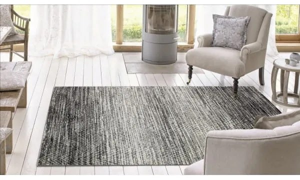 Dywan nowoczesny Lara jodełka szary 200 cm x 290 cm