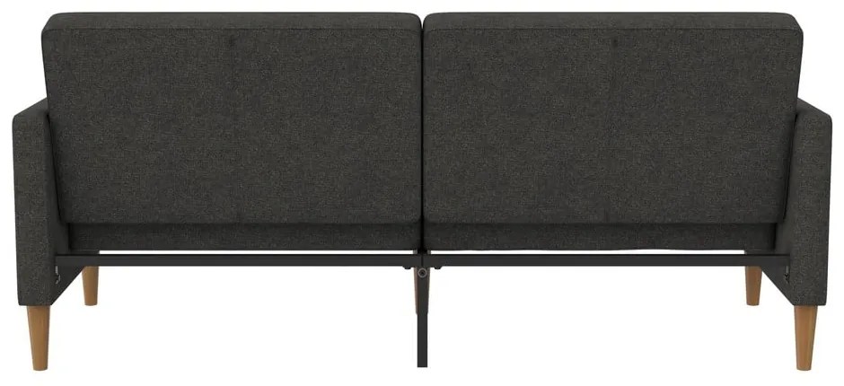 Ciemnoszara rozkładana sofa 82 cm Lilly – Støraa