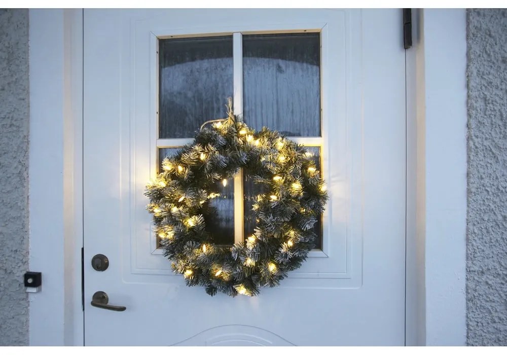 Świecący wieniec LED Star Trading Wreath, ⌀ 50 cm